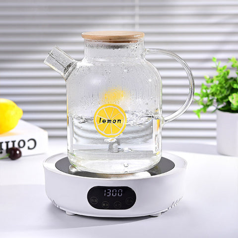 Borosilicate kettle high-capacity kettle high-color value cool water kettle glass high-temperature explosion-proof cold water kettle household tea kettle