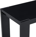 Distinctive Features of a Minimalist Console Table with Bottom Shelf and Four Legs, Suitable for Entryway, Hallway, Living Room, Foyer, Corridor