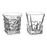 300ml Iceburg Whiskey Glass Bar Clear Engraved Glass Spirits Glasses