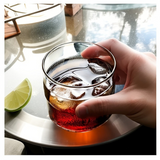 High borosilicate glass cups colorful cold drink stacking cups household heat-resistant beverage milk coffee glass drinking cups