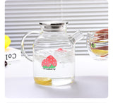 Borosilicate kettle high-capacity kettle high-color value cool water kettle glass high-temperature explosion-proof cold water kettle household tea kettle