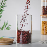 Glass sealing jars wholesale household food-grade glass with lid tea canisters large kitchen miscellaneous food storage storage jar