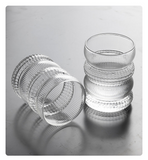 Creative high borosilicate glass cup large capacity juice green tea cup household cute caterpillar whiskey glass wine glass
