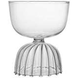Borosilicate glass creative red wine glass home dessert ice cream bowl handmade heat-resistant water glass tall champagne glass