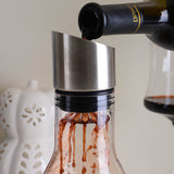 Waterfall Iceberg Wine Decanter - Handcrafted Crystal Glass Aerator with Artistic Flair