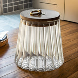 Glass Storage Jars Wholesale Chinese Irregular Household Kitchen Organizing Storage Jars Vertical Tea Jars Sealing Jars