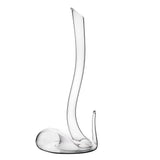 Handcrafted Crystal Glass Artistic Wine Decanter – Serpentine Design, Premium Decorative Piece (Masterful Craftsmanship)"