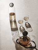 高硼硅玻璃丹麦极简轻奢北欧风透明凉水瓶红酒杯红酒瓶果汁冷水壶