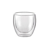 High borosilicate aromatherapy candle cups diy empty glass containers household double-layer heat insulation anti-scald transparent glass candle holders