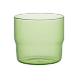 High borosilicate glass cups colorful cold drink stacking cups household heat-resistant beverage milk coffee glass drinking cups