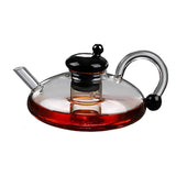 High borosilicate high temperature filtration teapot glass teapot heat-resistant glass tea set home coffee maker