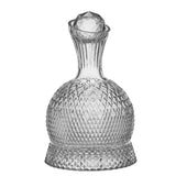 Rotating Wine Decanter - Home Luxury Spinning Tumbler Crystal Wine Pourer for Red Wine, Glass & Wine Accessories