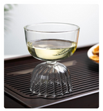 Borosilicate glass creative red wine glass home dessert ice cream bowl handmade heat-resistant water glass tall champagne glass