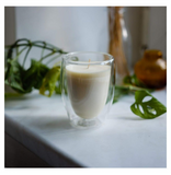 High borosilicate aromatherapy candle cups diy empty glass containers household double-layer heat insulation anti-scald transparent glass candle holders