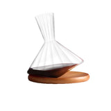 Hot not to fall down to wake up creative gyroscope rotating wine dispenser household crystal glass shaking wake up wine dispenser